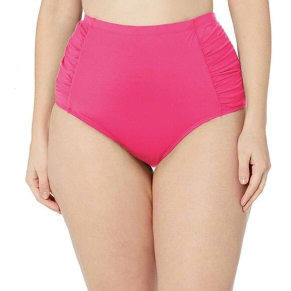 La Blanca Pink Island Goddess High Waist Bottom - Picture 1 of 7
